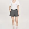 Accessories-Source Unknown Deep U T-Shirt, White