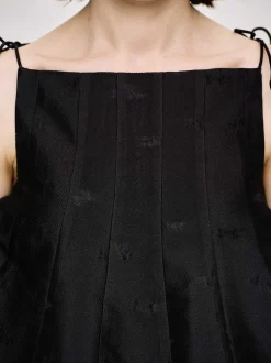 Clothing-Source Unknown Extra Cropped Camisole, Black