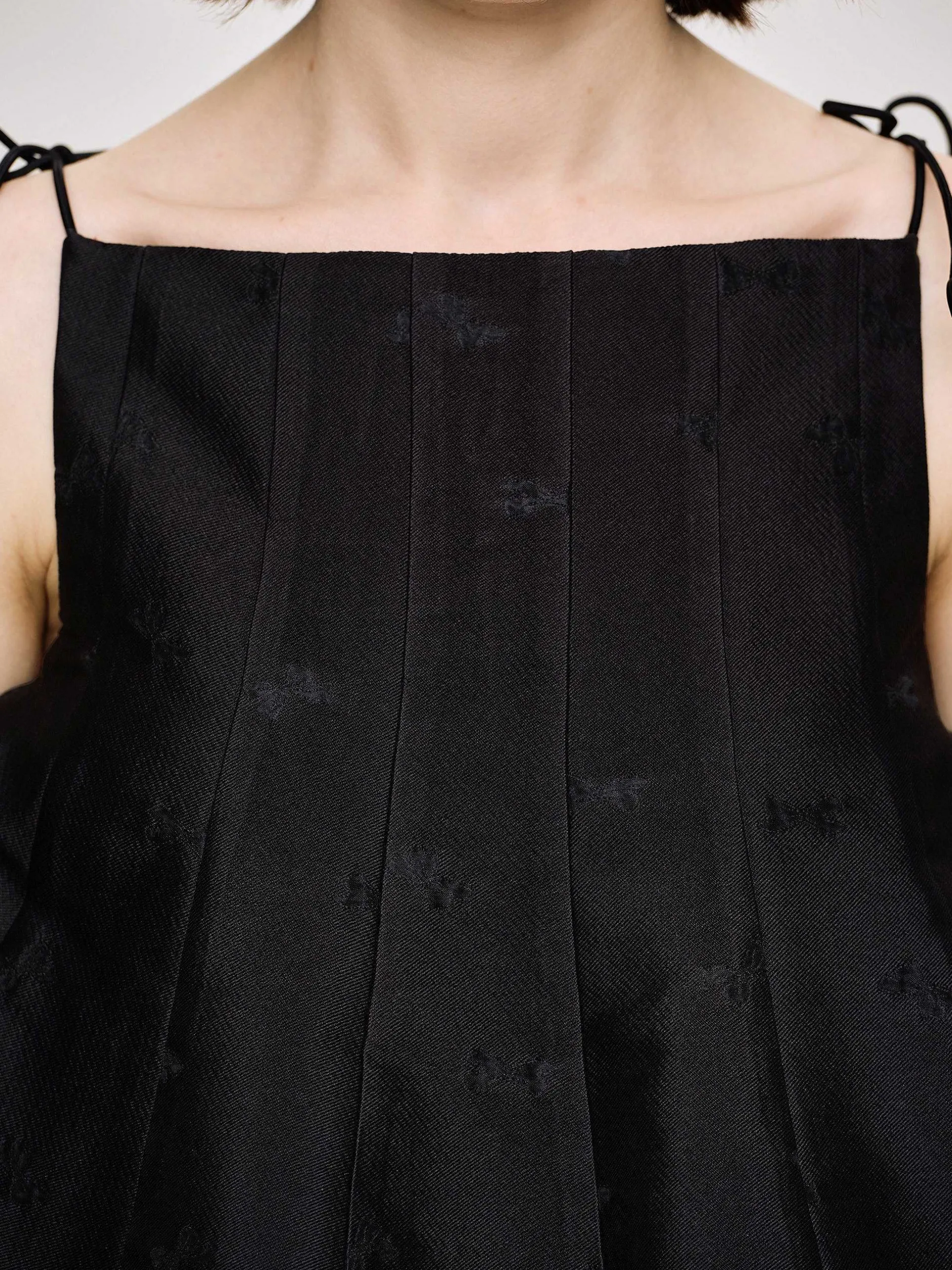 Clothing-Source Unknown Extra Cropped Camisole, Black