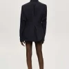 Accessories-Source Unknown Fitted Waist Shirt, Navy