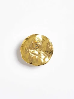 Accessories-Source Unknown Jardin Stud Earrings, Gold