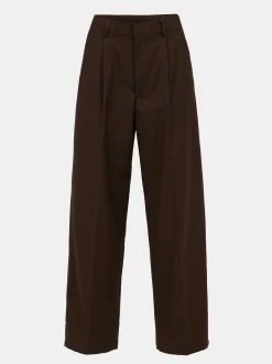 Bottoms-Source Unknown Triangle Pocket Relaxed Trousers, Fondant