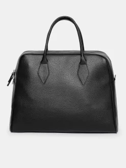 Shoes & Bags-Source Unknown Xlarge Weekender Faux-Leather Bag, Black